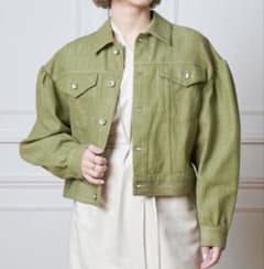 IÉNA LABOULEオリーブグリーン ジャケット　Ｇジャンのサムネイル