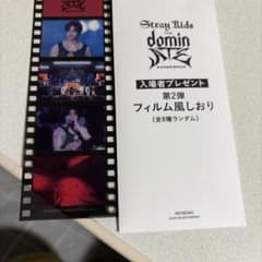 Stray Kids フィルム風しおり 入場者プレゼント 第2弾⭐︎ハン⭐︎のサムネイル