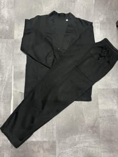 え*る様 UNIQLO U フレンチリブカーディガン・パンツ セットアップ Sのサムネイル