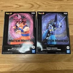 드래곤 볼 MATCH MAKERS 피규어 2체 세트