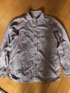 定番で美品★『orslow オアスロウ』のチェック柄が素敵なワークシャツのサムネイル