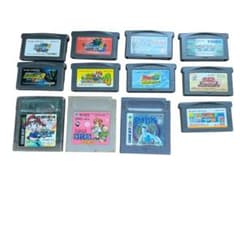 メ 0717-34】ゲームボーイ・アドバンス用ソフト 12本まとめ売り