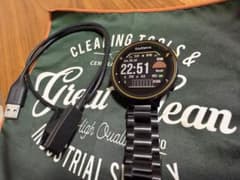 GARMIN ForeAthlete 235J 充電器付 メタルバンドのサムネイル