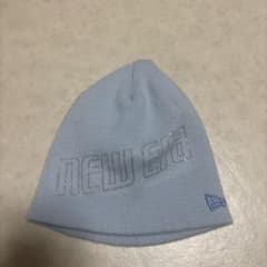 NEW ERA ニューエラ ニット帽 ビーニー ライトブルーのサムネイル