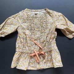 green label relaxing 花柄ブラウス 95cmのサムネイル