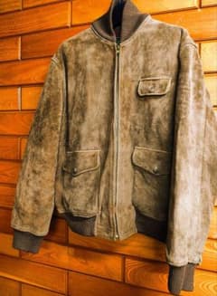 polo Countryブラウン スエード ボンバーレザージャケット polo Countryブラウン スエード ボンバーレザージャケット - メルカリ