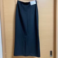 UNIQLO ストレッチダブルフェイスナロースカート＋　XSのサムネイル