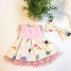 苺様専用♡メルちゃんお洋服♡アイスクリームのサムネイル