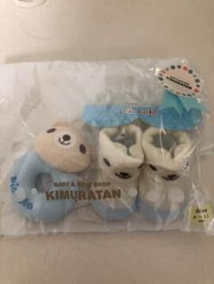 【新品】ガラガラ&靴下set ❀のサムネイル