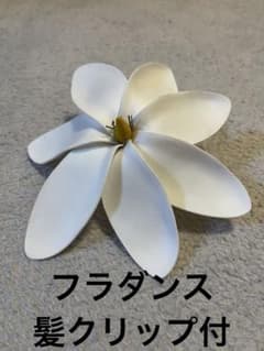 フラダンスヘアアクセサリー/花アクセサリー/ヘアクリップのサムネイル