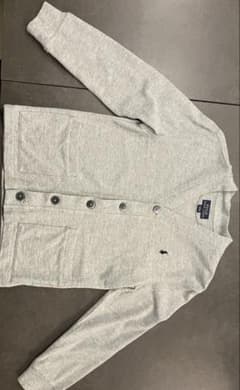 サイズ130 Polo Ralph Lauren 綿カーディガン グレーのサムネイル