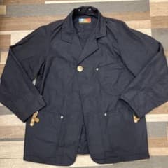 monitaly】希少 モニタリー カナダ製 ネイビー ナイロン レザー - メルカリ