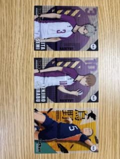 【バラ売り可】 ハイキュー!! カード 瀬見英太 白布賢二郎 田中龍之介のサムネイル