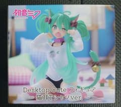 猫耳Tシャツ 初音ミク フィギュア Desktop Cute - メルカリ