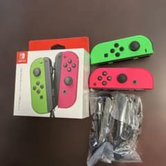 Nintendo Switch 赤/緑 Joy-Con 付属品付き Nintendo Switch Joy-Con 緑とピンク - メルカリ