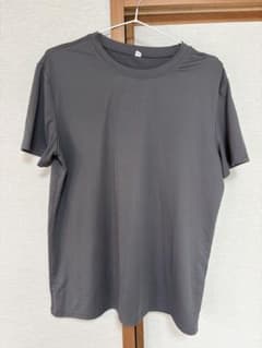 無地 クルーネック Tシャツ グレー M 半袖　レディース　灰色のサムネイル
