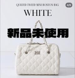 Darich♡新品キルティングツイードミニボストンバッグ - メルカリ