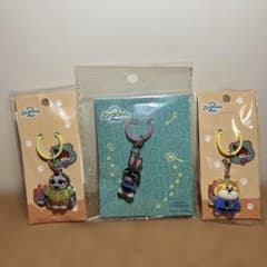 ズートピア キーホルダー 3個セット ジュディ フラッシュ ホルシュ特派員のサムネイル