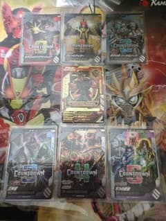 【値下】ガンバレジェンズ　仮面ライダードォーン LLR 他 ７枚セット②のサムネイル