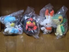 ポケモン ぬいぐるみ マスコット 4種セットのサムネイル