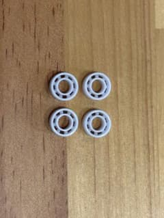 1050サイズ フルセラミックベアリング 4個セット ラジコン リールなどにのサムネイル