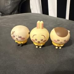 ちいかわ　ココス　第4弾　うさぎ　ラッコ　くりまんじゅう3体セットのサムネイル