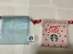 Starbucks 巾着のみ　2枚セットのサムネイル