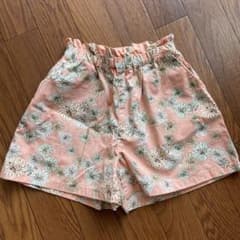 花柄 ショートパンツ キュロット　110のサムネイル