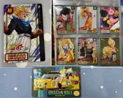 ドラゴンボール カードダス まとめ売り 9枚セット キラ トランクス GT