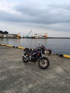 VTZ250のビキニカウルとリアカウル全塗装済です(⑉・̆⌓・̆⑉)のサムネイル