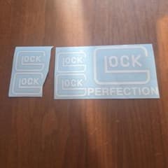 GLOCK カッティングシート2枚ホワイトのサムネイル