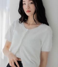 シャギーカーディガン