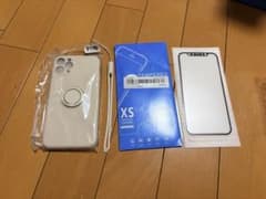 iPhone 11 Pro シリコン製ケース・リング付き & 強化フィルムセットのサムネイル
