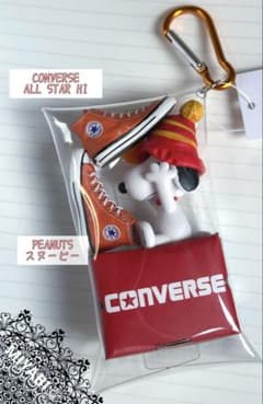 PEANUTS＆CONVERSE スヌーピーALLSTARガチャ詰めポーチ019のサムネイル