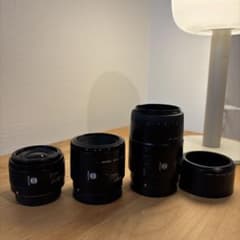 MINOLTA AF単焦点28mm 50mmマクロ 100mmマクロ 3本セット - メルカリ