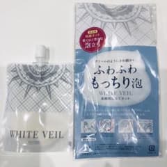 ホワイトヴェール フェイスウォッシュ110g ネット付きのサムネイル