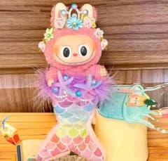 ラブブ Labubu ぬいぐるみ マーメイド 人魚 姫 着せ替え服 - メルカリ