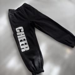 CHEER サイドロゴ　スウェットパンツ XS（120）のサムネイル