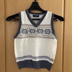 ニットベスト　男児　120cm コムサデモードのサムネイル