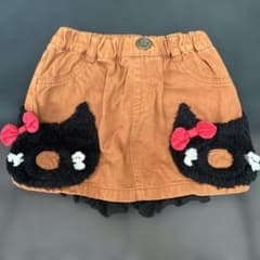 BIT'Z 猫ポケット キュロットスカート 90cmのサムネイル
