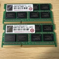 ジャンク】ノートPC用メモリ DDR3 1333 8GB 4GB 計6枚セット - メルカリ