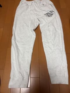 Champion スウェットパンツ ライトグレー ドローコードのサムネイル