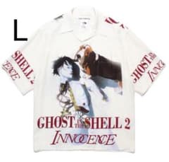 Lサイズ wackomaria 攻殻機動隊 イノセンス アロハシャツ 白