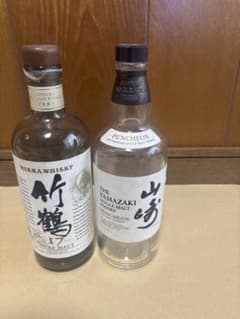 竹鶴17年 山崎パンチョン 空瓶セット
