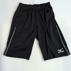 mizuno ミズノ ジュニア ハーフパンツ 黒のサムネイル