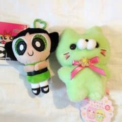 【新品未使用】2点セット＊パワーパフガールズ＊すくっとたっちさん＊ぬいぐるみ