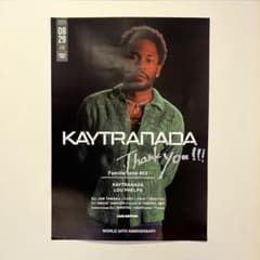 【直筆サイン入り】KAYTRANADA ポスター kyoto world KAYTRANADA ポスター kyoto world - メルカリ