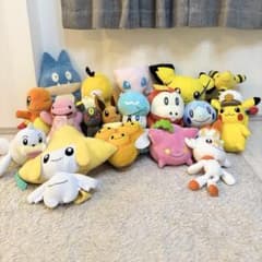 ポケモン ぬいぐるみ まとめ売り 18体セット - メルカリ
