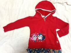 100cm ドキンちゃん コキンちゃん トレーナー チュニック パーカー