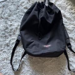 希少品 EASTPAK ブラック ドローストリングバック - メルカリ